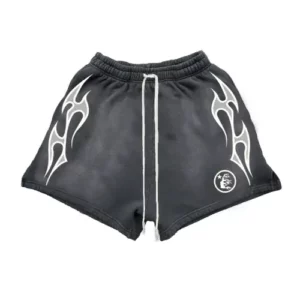 Black Hellstar Flame shorts