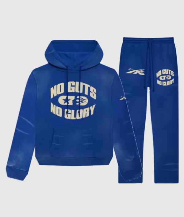 Hellstar No Guts No Glory!Blue Tracksuit