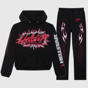 Hellstar Sports Future Flame Black Tracksuit