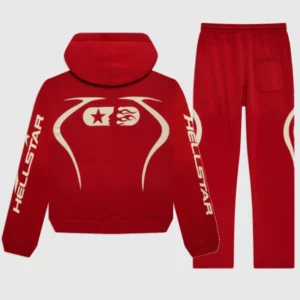 Hellstar Sports Red Tracksuit