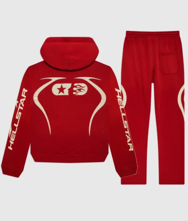 Hellstar Sports Red Tracksuit