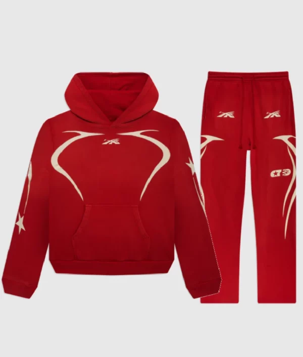 Hellstar Sports Red Tracksuit