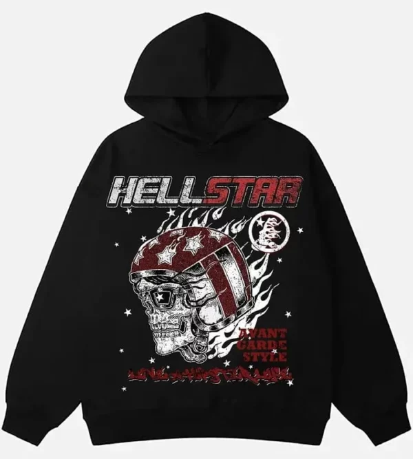 Black Hellstar Helmut Hoodie