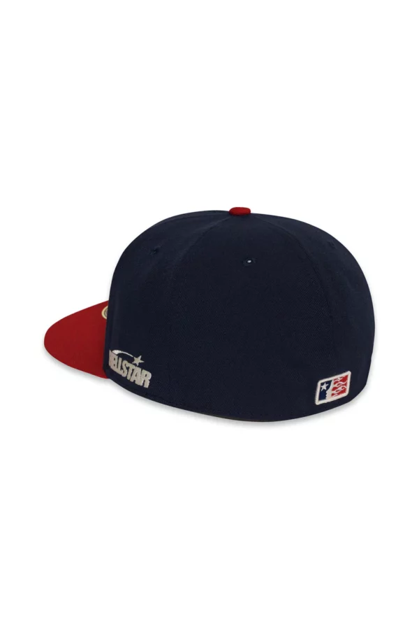 Blue Fitted Hellstar Baseball Hat