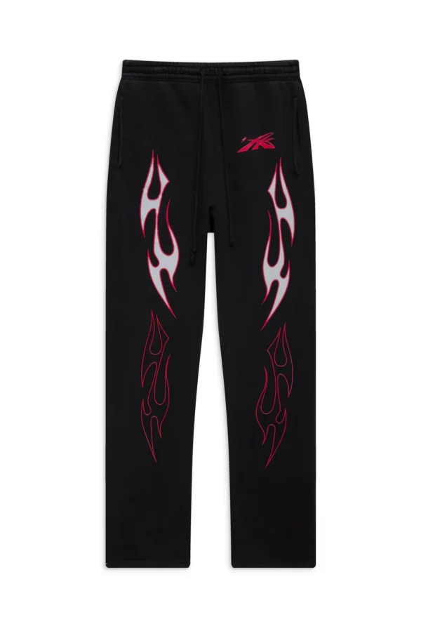 Hellstar Flam Black Sweatpant